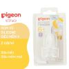 Núm Vú Pigeon Cổ Hẹp Siêu Mềm Cho Bình Sữa Cổ Hẹp Pigeon Và Bình Cổ Hẹp Khác