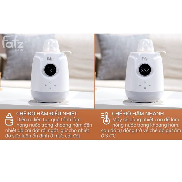 Máy Hâm Sữa Và Tiệt Trùng FATZBABY MONO 9 – FB3061SJ, Máy Hâm Sữa Cho Bé