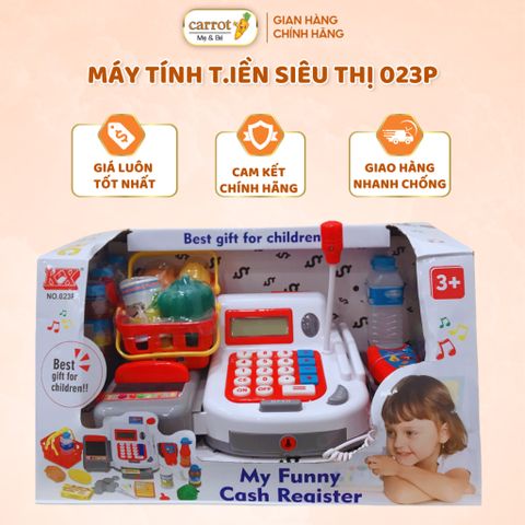 Đồ Chơi Máy Tính T.iền Siêu Thị 023P , Đồ Chơi Thông Minh Cho Bé