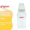 Bình Sữa Pigeon Streamlines 150ML, Nhựa PP BPA Free Cổ Hẹp