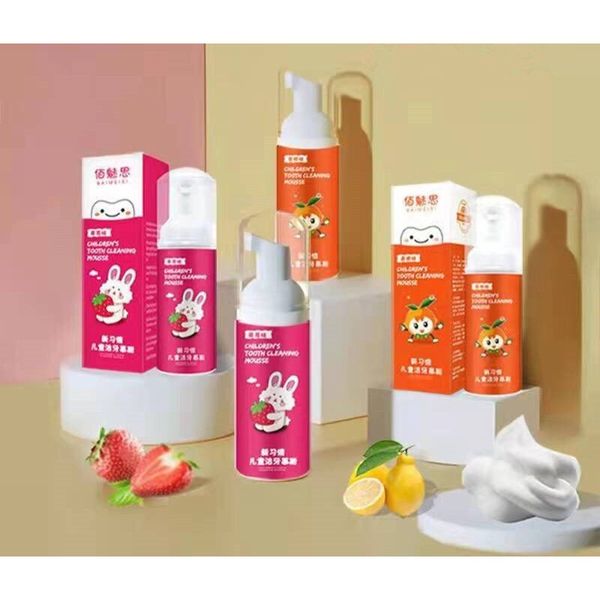 Kem Đánh Răng Tạo Bọt BaiMeiSi Mousse 60ML, Dạng Bọt Nuối Được Kem Đánh Răng
