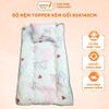 Set Nệm Topper Mujji Kèm Gối Cho Bé Kích Thước 80x140Cm