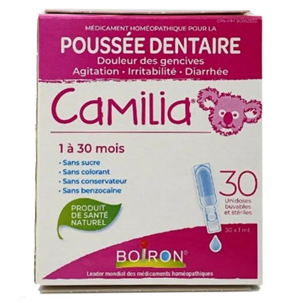 Tép Muối CAMILIA Sử Dụng Cho Bé Khi Mọc Răng Canada 30 Tép