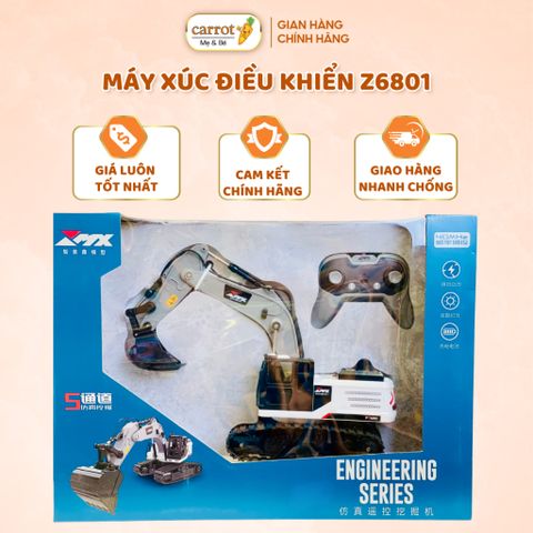 Đồ Chơi Xe Xúc Điều Khiển Z6801, Đồ Chơi Điều Khiển Cho Bé