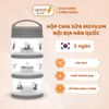 Hộp Chia Sữa Bột Cho Bé Cao Cấp Moyuum Nội Địa Hàn Quốc Chất Liệu PPSU 3 Ngăn Và 5 Ngăn