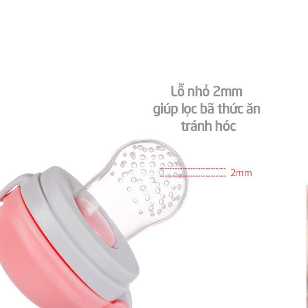 Túi Nhai Gấu Babuu 6+ Ăn Dặm Chống Hóc Cho Bé