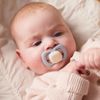 Ty Ngậm Silicone B.BOX Cho Bé Từ 0-18M, Ty Ngậm Cao Su Tự Nhiên Kháng Khuẩn, Có Kèm Nắp Chụp