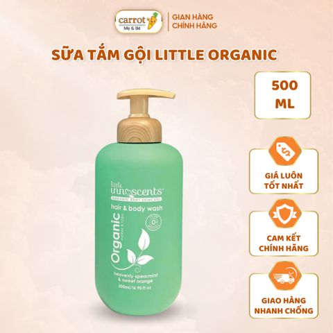 Sữa Tắm Gội 2In1 Little Innoscents Hair and Body Wash 500ml
