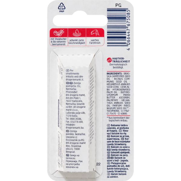 Son Dưỡng Môi Balea Đức 4,8G, Giúp Môi Căng Bóng, Mềm Mịn, Giảm Khô Môi Nứt Nẻ