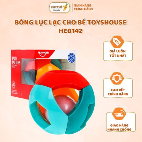 Bóng Lục Lạc Cho Bé Tập Bò - Tập Cầm Nắm ToysHouse HE0142