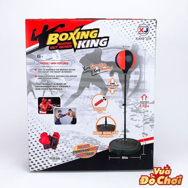 Hộp Đồ Chơi Đấm Bốc Cao 120cm, Đồ Chơi Vận Động