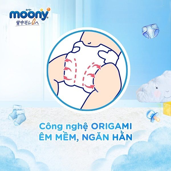 Tã - Bỉm quần Moony Natural size M 46 miếng (5 - 10kg)