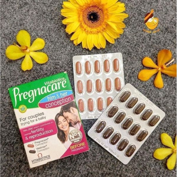 Viên Uống Tăng Cường Khả Năng Thụ Thai Pregnacare Him & Her Conception