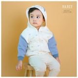 Áo Khoác Trần Bông Hrnee Cho Bé Trai Bé Gái, Cho Bé Từ 6M - 4 Tuổi
