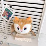 Túi Đeo Chéo Nhồi Bông Dễ Thương - Đa Năng Thời Trang, Nhiều Mẫu Mã