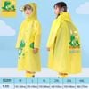 Áo Mưa Trẻ Em Chống Thấm Nước, Họa Tiết Hình Thú Dễ Thương Cho Bé Cao 110-140Cm