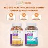 Kẹo Dẻo Healthy Care Kids Gummy Omega 3/ Multivitamin, Úc (250 viên) Bổ Sung Chất Cho Bé Từ 2 Tuổi