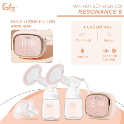 Máy Hút Sữa Đôi FATZ Resonance 6 FB1102VN, Máy Hút Sữa