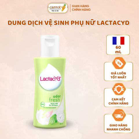 Dung Dịch Vệ Sinh Phụ Nữ Lactacyd 60ML