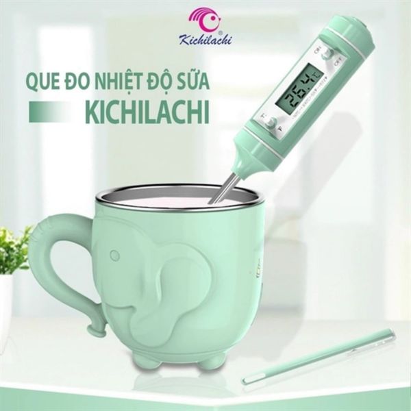 Nhiệt Kế Đo Nhiệt Độ Pha Sữa, Đo Nhiệt Độ Nước, Thức Ăn Kichi