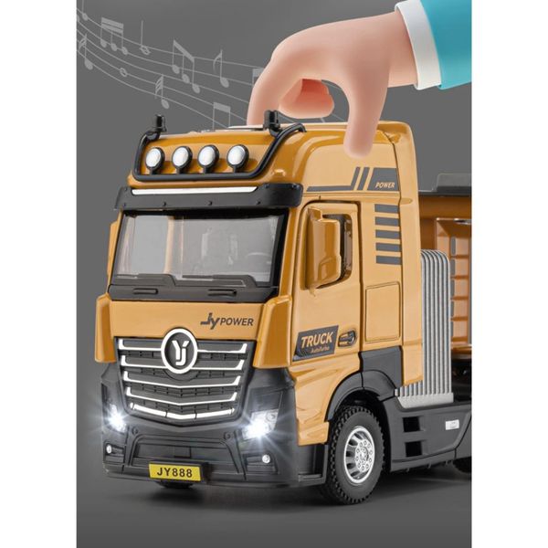 Đồ Chơi Xe Chở Xe Công Trình VB50163 Cho Bé Từ 3 Tuổi