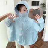 Áo Khoác Chống Nắng - Chống Tia UV - Có Mũ Cho Bé