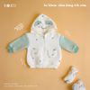 Áo Khoác Trần Bông Hrnee Cho Bé Trai Bé Gái, Cho Bé Từ 6M - 4 Tuổi