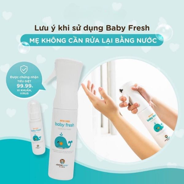 Xịt Diệt Khuẩn Khử Mùi Joona Baby - Diệt Khuẩn Lên Đến 99,99%