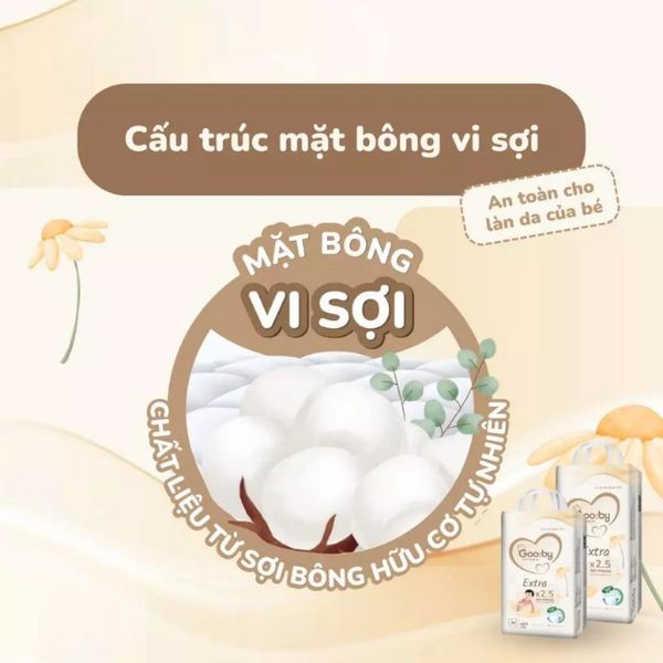Tã - Bỉm quần Gooby Extra size M 58 miếng (6 - 11 kg)