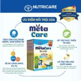 Bột Ăn Dặm MetaCare 4 Gói Vị Ngọt, Vị Mặn 200G Cho Bé Từ 6 - 24 Tháng