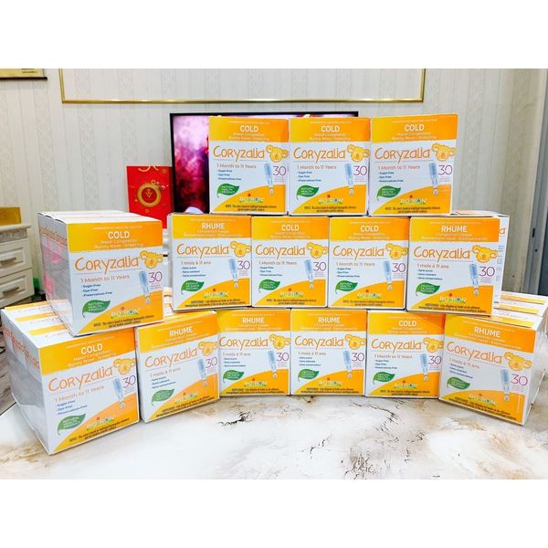 Muối Uống Vi Lượng Đồng Căn BOIRON CORYZALIA COLD - Không Chất Bảo Quản, Không Đường - 30Ml