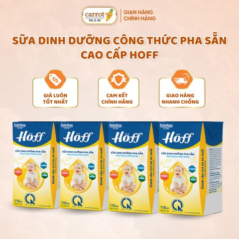 Sữa Dinh Dưỡng Pha Sẵn HOFF 110mL, Sữa Nước Công Thức, Hỗ Trợ Phát Triển Chiều Cao Cho Bé