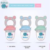 Túi Nhai Gấu Babuu 6+ Ăn Dặm Chống Hóc Cho Bé