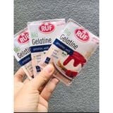 Bột gelatin RUF Bio, Gelatin Làm Thạch, Chip Chip, Pudding, Kẹo Dẻo  9G