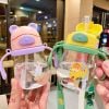 Bình Nước Tập Uống Cho Bé Hình Gấu Có Tay Cầm Dung Tích 250ML