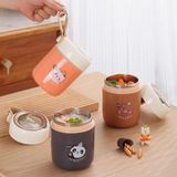Bình Ủ Cháo Bear Family 500ML Có Kèm Theo Thìa
