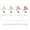 Núm Ti Bình MOYUUM Hàn Quốc Chính Hãng, Núm MOYUMM Silicone Size1, 2, 3, 4