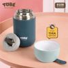 Bình Ủ Cháo Tobe 900ML, Nhỏ Gọn Giữ Nhiệt Tốt Tặng Kèm Thìa Và Túi Xách Giữ Nhiệt