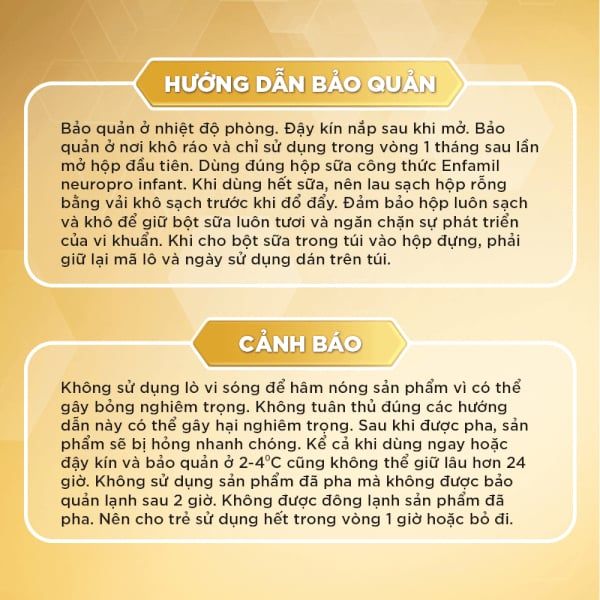 Sữa Enfamil Neuro Pro Infant 1.03kg cho bé từ 0 đến 12 tháng hộp giấy