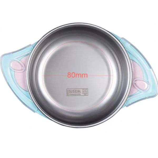 Bộ Bát Ăn Dặm AAG 350, Chén Ăn Dặm Cho Bé, Set 3 Món Chén Thìa Cho Bé