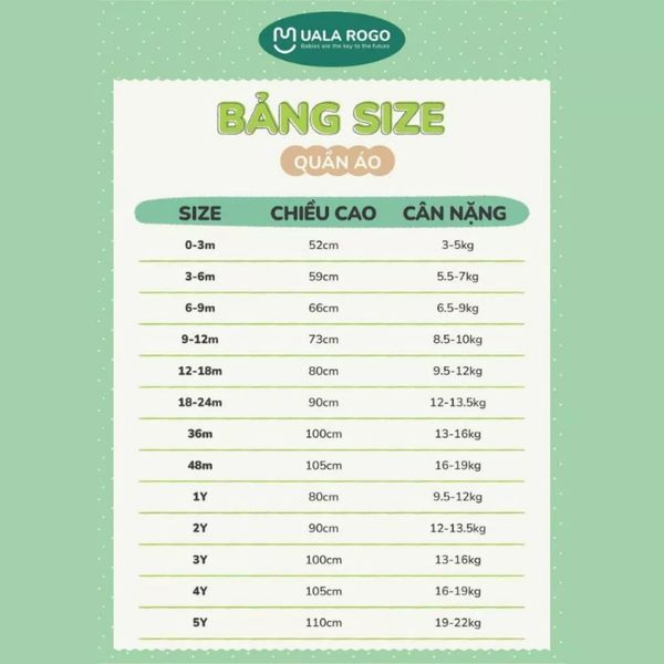 Áo Gile Uala Rogo 3808 Cho Bé Sơ Sinh  0-2 Tuổi Vải Nỉ Xốp Cotton Ceiling Co Giãn Mềm Mại