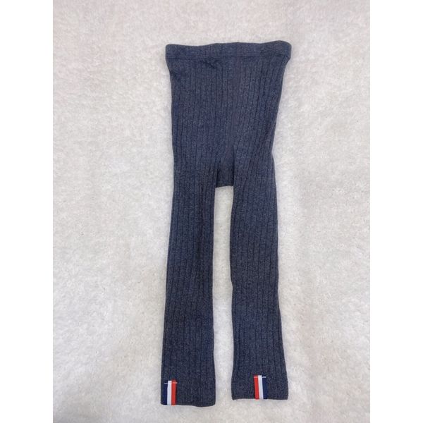 Quần Tất Len Bé Trai, Bé Gái Sọc Dưới Lai 3 Màu Size 95-105