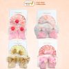 Set Mũ Turban Kèm Tất  CHICBABY Nhiều Mẫu Xinh Xắn Đáng Yêu Cho Bé Sơ Sinh 0-12 Tháng