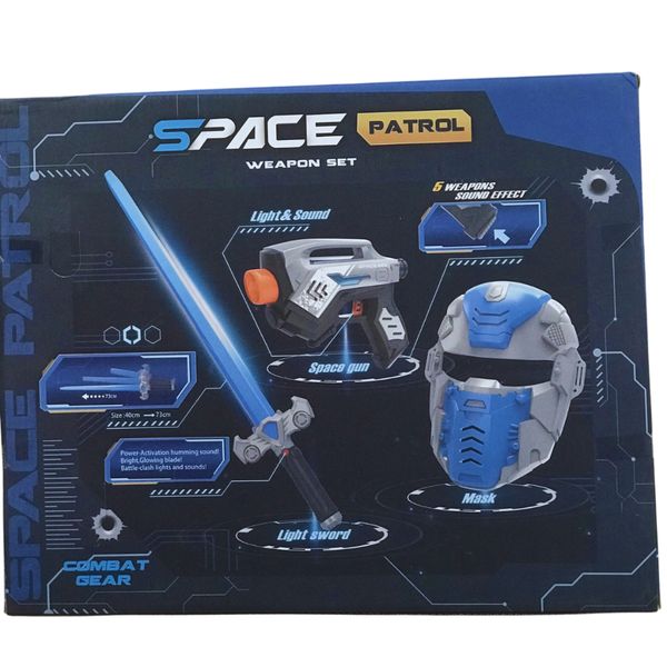 Đồ Chơi Bộ Mặt Nạ, Kiếm, Súng Robot 86935 Cho Bé Từ 5 Tuổi