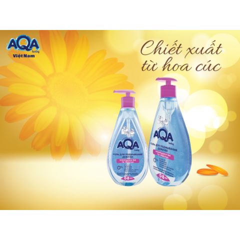 Dung Dịch Vệ Sinh Bé Gái AQA 250ML Dành Cho Bé 0-8 Tuổi