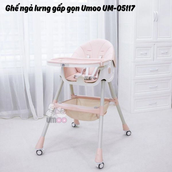 Ghế Ăn Dặm Ngả Lưng Gấp Gọn Umoo Cho Bé- UM-05117