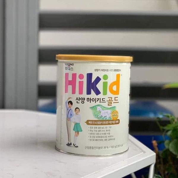 Sữa HiKid vị vani 600g cho bé 1 - 9 tuổi