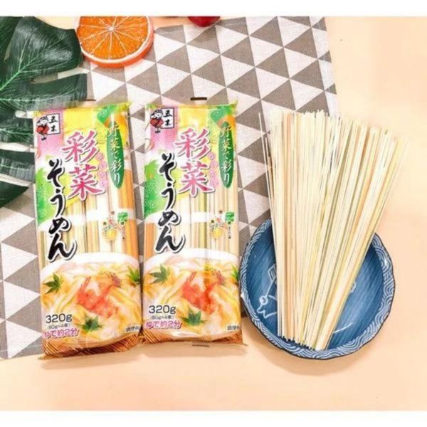 Mỳ Udon Lúa Mạch Ryohin 200g & Mỳ Lạnh Somen Ngũ Sắc 320g