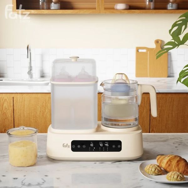 Máy Tiệt Trùng Sấy khô, Hấp, Đun, Hâm nước, Nấu Chậm FATZ Multimax 12 – FB9503KB