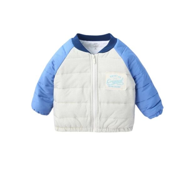 Áo Khoác Phao Trần Bông Mompa MP562 Cho Bé 1-5 Tuổi, Áo Khoác Bomber